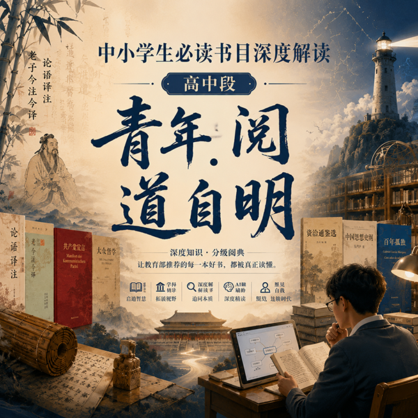 中小学生必读书目深度解读——高中段：青年阅·道自明